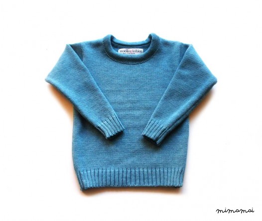Babies/Children's merino wool crew neck sweater/Tshirt/jumper/pullover/long sleeve top