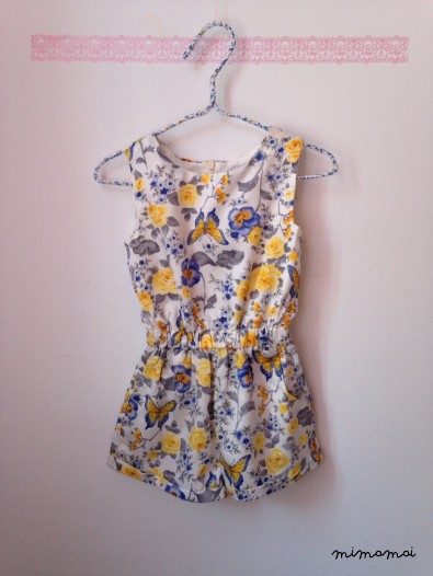 Girl one piece romper, Summer baby girl romper, Toddler girls outfit, Flower print romper