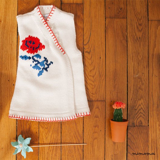 Robe Tricot B&eacute;b&eacute; fille Emma
