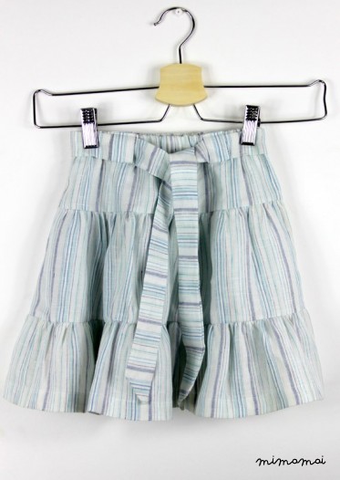 Gypsy linen skirt