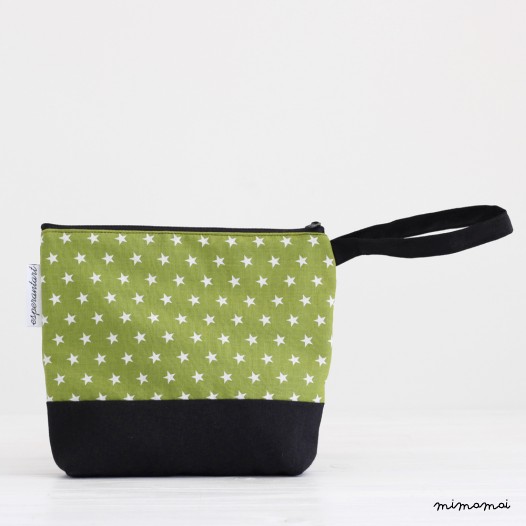 Cartera de mano Estrella verde