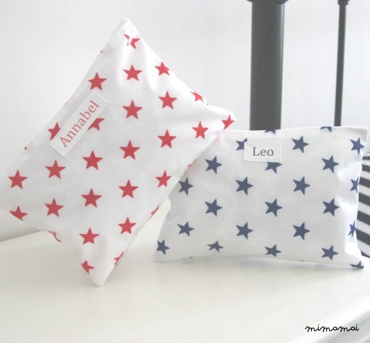 Girls Personalised Sleepover Wash Bag