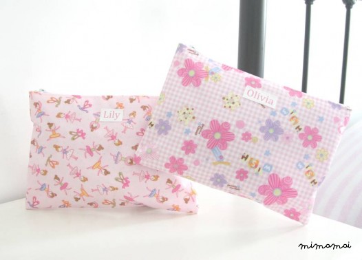 Girls Personalised Sleepover Wash Bag