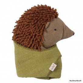 Little Hedgehog with Leaf