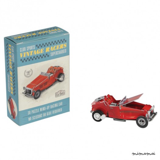 Make your own wind Up Vintage Car