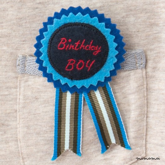Felt Birthday Rosette