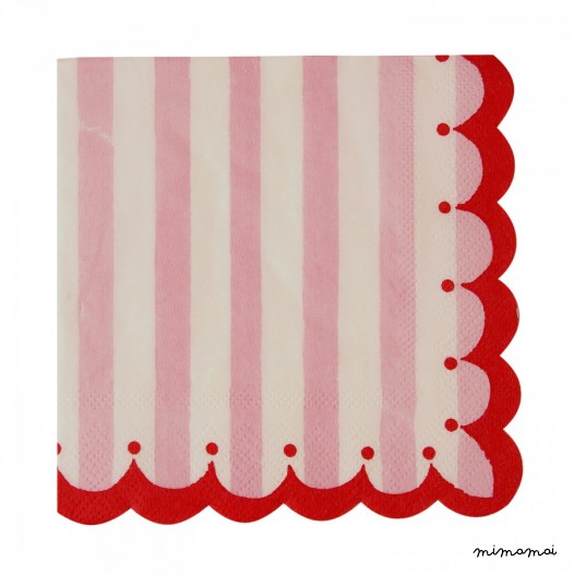 Toot Sweet Pink Party Napkins