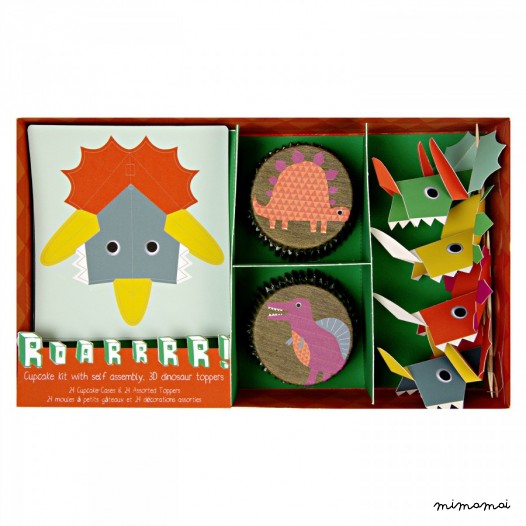Dinosaur Cupcake Kit