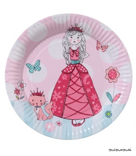 Princess Party Plates