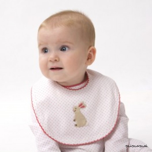 Kissing bunnies baby gift set