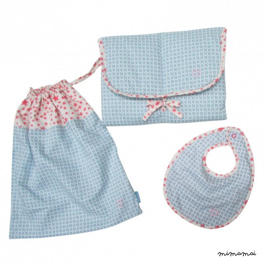 Mia print baby changing mat