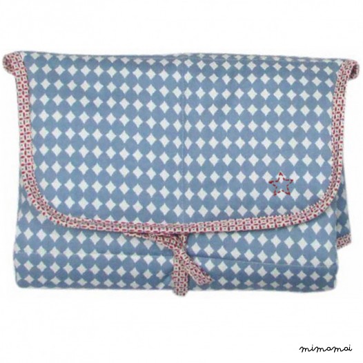 Ollie print baby changing mat
