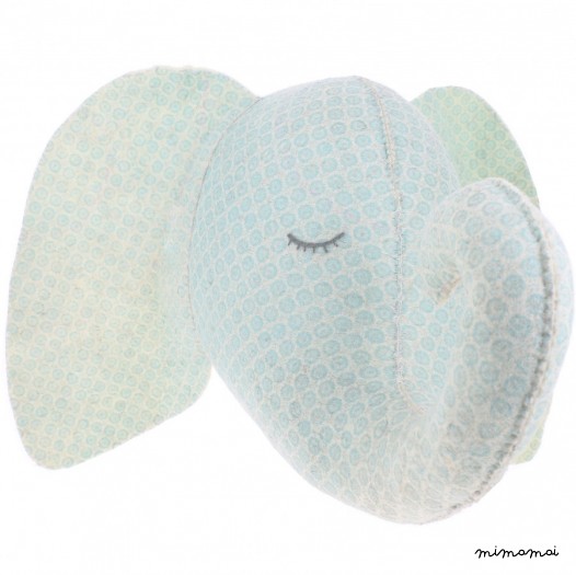 Blue sleepy Felt Elephant day