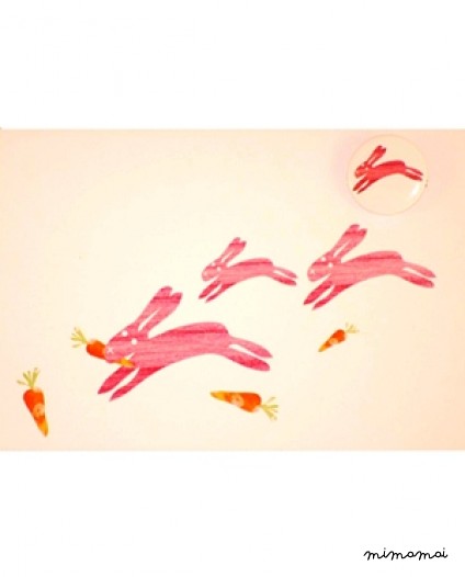 Pink Rabbits