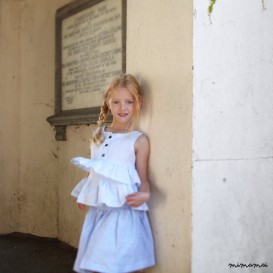 Lilys linen skirt