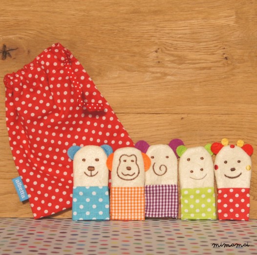 Wild Animal Finger Puppets
