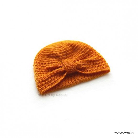 Ragazze all'uncinetto cappello, cappello Turban, turbante di ragazze