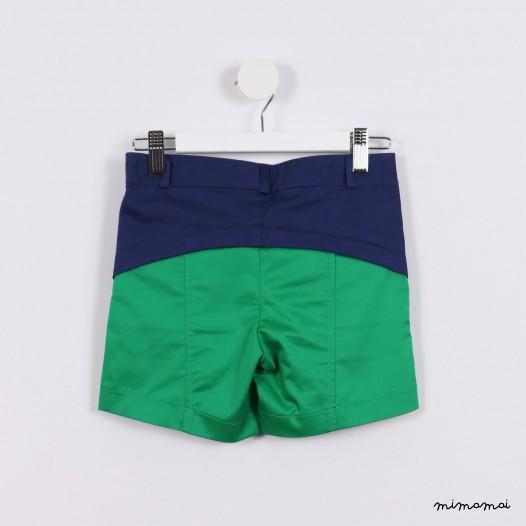 Flappy Shorts green and blue