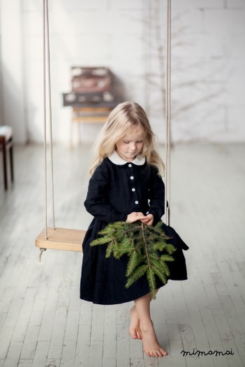 BLACK DRESS LONG SLEEVE