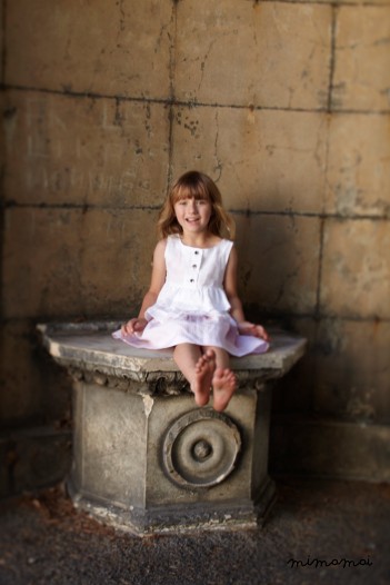 Lilys linen skirt