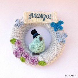 Custom baby wreath