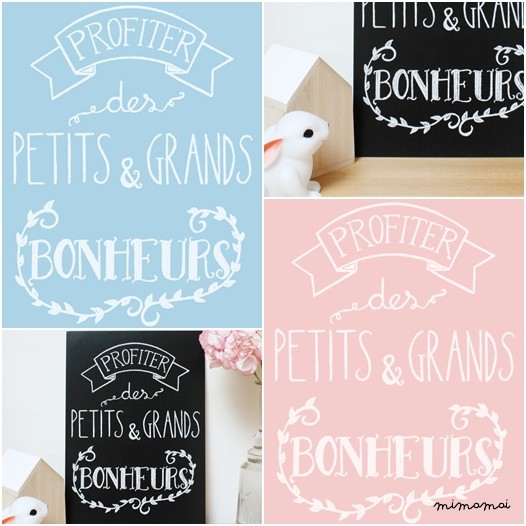Illustration Petits et grands bonheurs