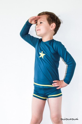 Short MISTIGRI blue lima