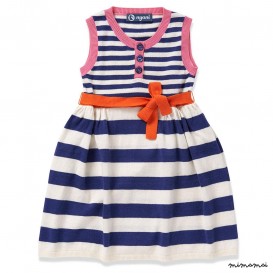 Dress SUSA STRIPES white/blue