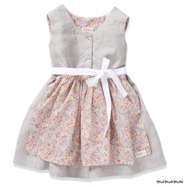 Dress MY DIRNDL linen grey