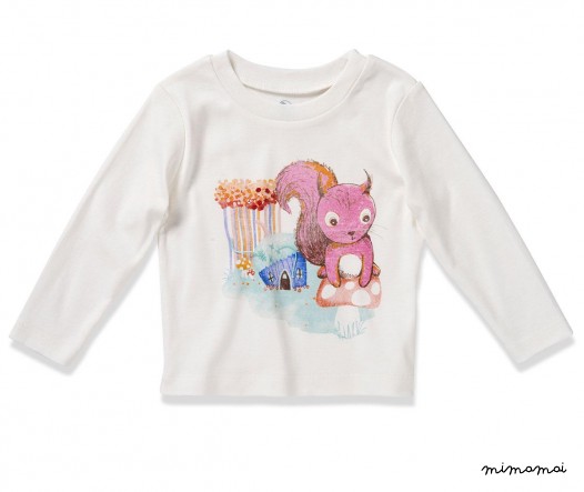 T-shirt SQUIRREL girls