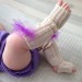 baby yoga socks - white