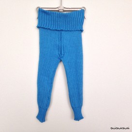 Organic Cotton Blue Baby Pants Trousers