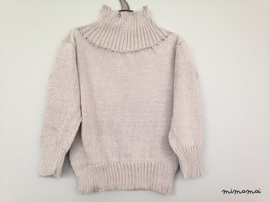 Organic Cotton Grey Baby Children Sweater