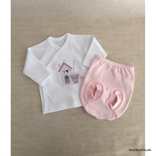 Conjunto cruzado con ranita Sea