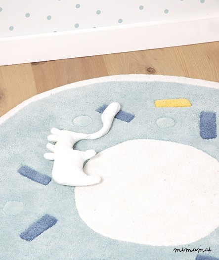 Tapis b&eacute;b&eacute; rond donut