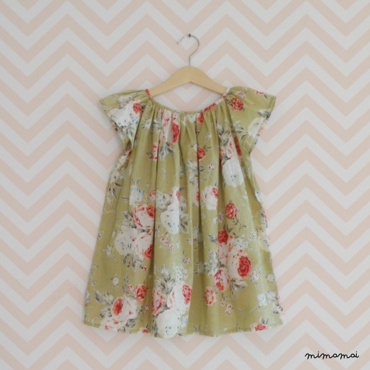 Shabby Chic Baby Tunic Dress, Cottage