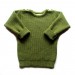 Babies/Children's/Toddler's knitted Virgin wool sweater with oak buttons/jumper/pullover