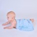 Personalised Blue Cotton Blanket