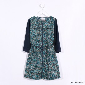 3/4 Sleeved Dress green