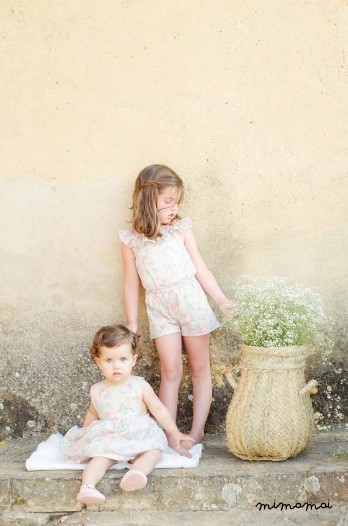 Girl one piece romper, Summer baby girl romper, Toddler girls outfit, Flower print romper