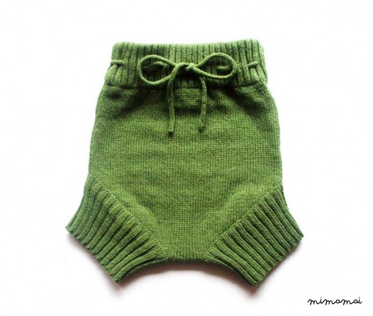 Babies knitted lambswool Diaper cover/nappy cover/short Trousers/shorts/pants