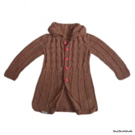 Sara Cable Knit Coat