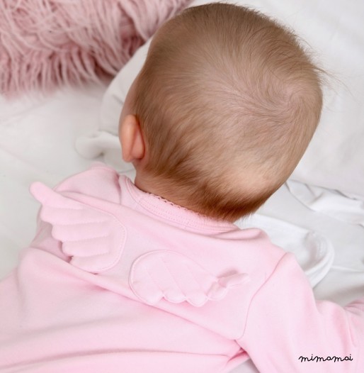 Pink Baby Angel Babygrow