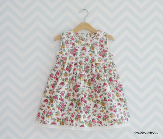 Baby pinafore style dress