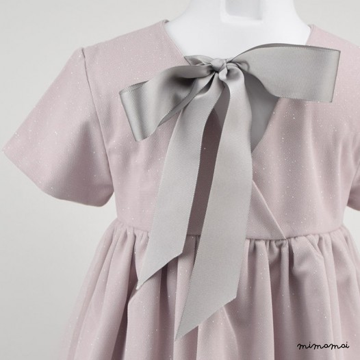 Pink silver glitter dress, Dress for girl, Toddler dress