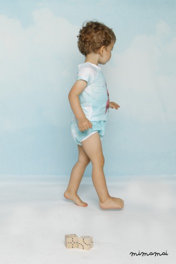 Juniper Nappy Cover Aqua