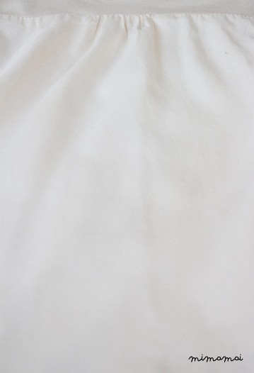 Silk body with a skirt
