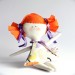 Child friendly cotton and felt kids Doll - Handmade in Italy -