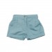 pantalone short lino verde