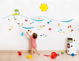 Sea Wall Decal
